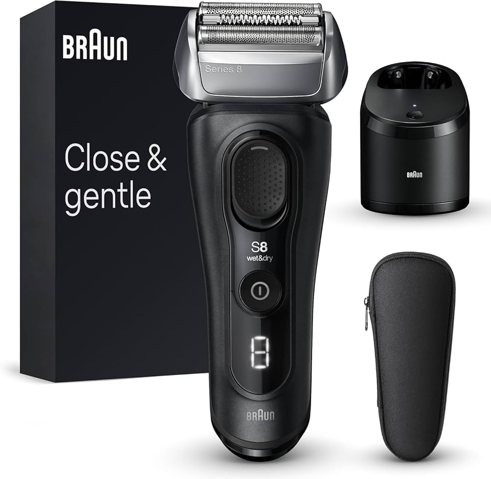 Amazon.com: Braun Series 8 8560cc Electric Razor for Men, 4+1
