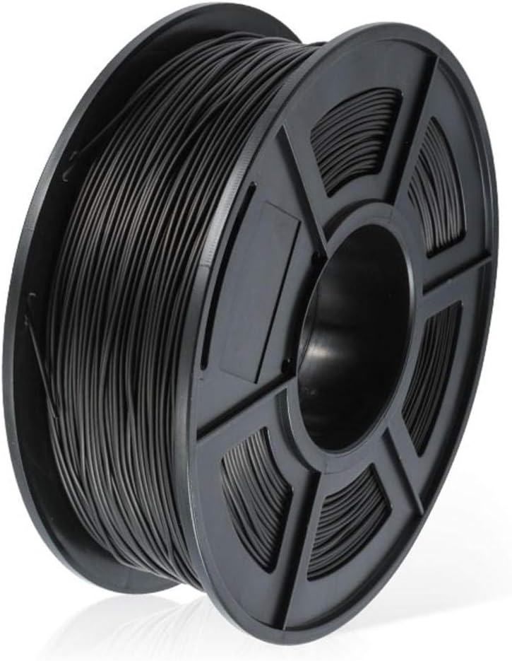 ABS Conductive Filament 1.75mm, 3D Printer Filament 1kg (2.2lb), Dimensional Accuracy +/- 0.02mm, Black