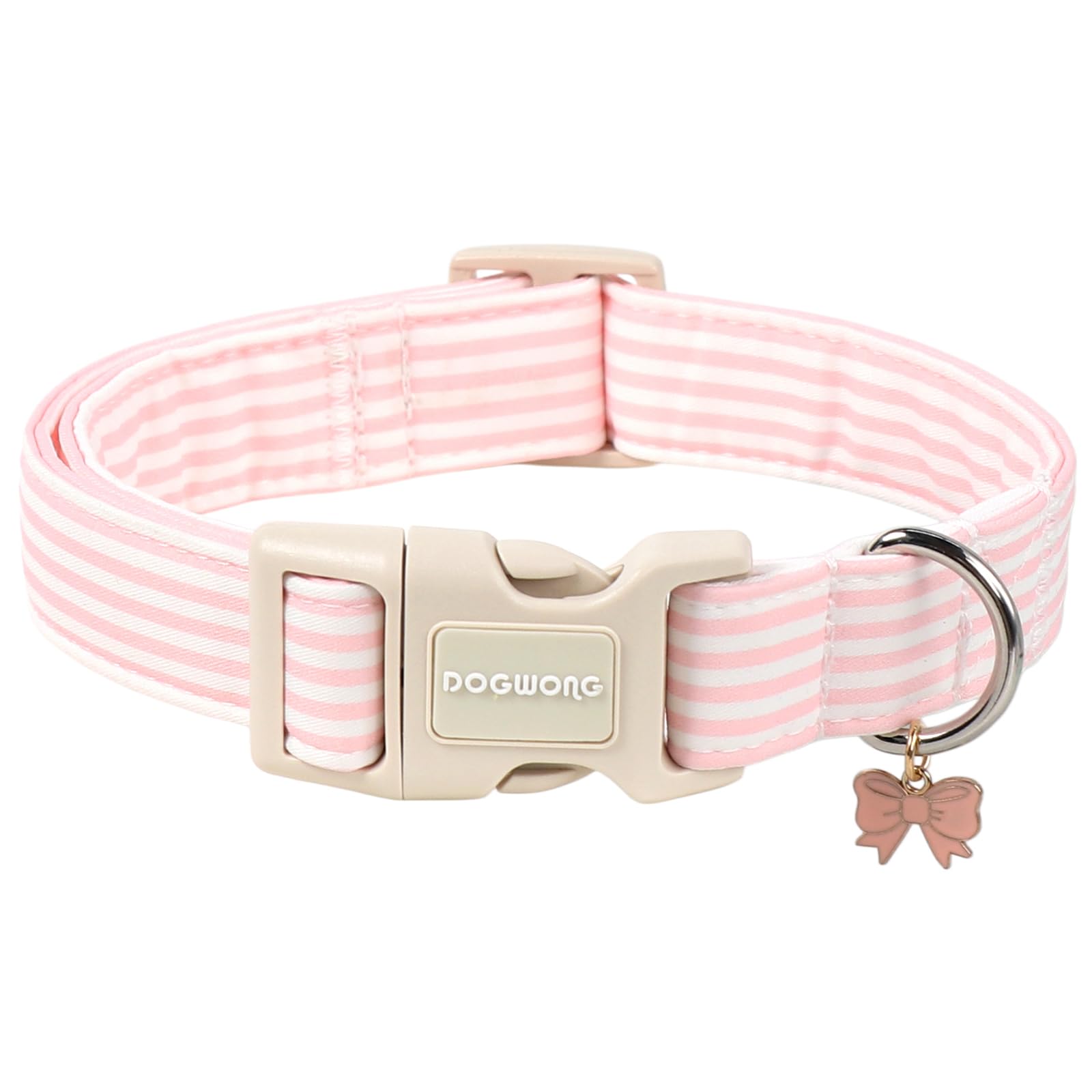 DOGWONG Ducky Pattern Cute Collar, Spring Summer Female Male Collars Pets Gift Adjustable Heavy-Duty Duck Pet Collars for Small Dogs, Neck 11-16 inches — view 22