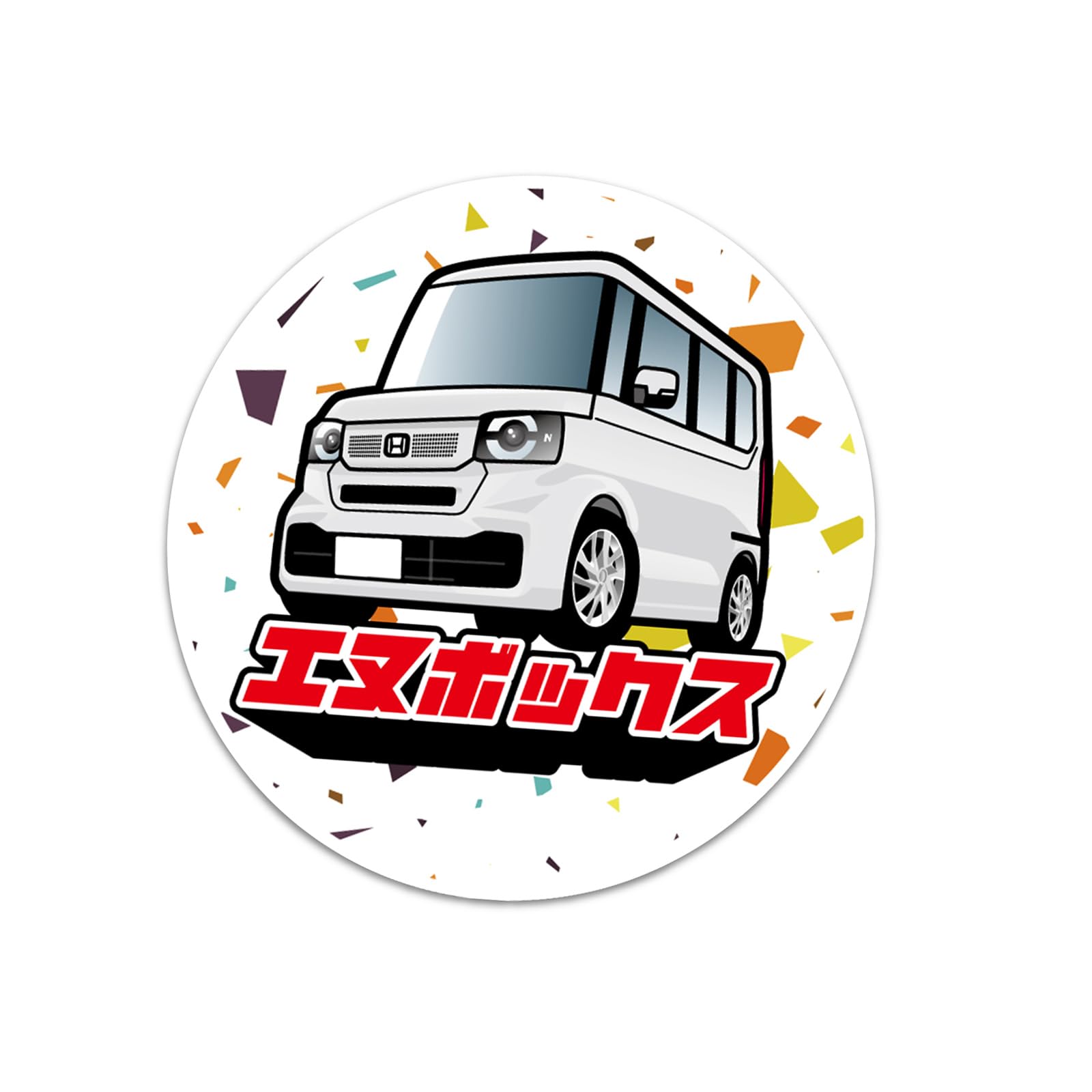 Amazon | 【くるまドットコム】N-BOX JF5 JF6 専用 NBOX デフォルメ