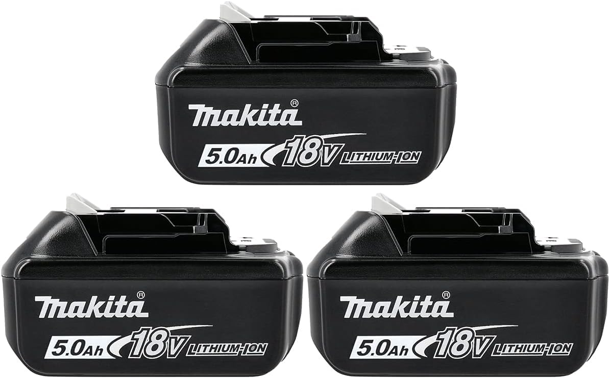 Makita Oryginalny akumulator litowo-jonowy BL1850 18 V 5,0 Ah LXT 3 szt