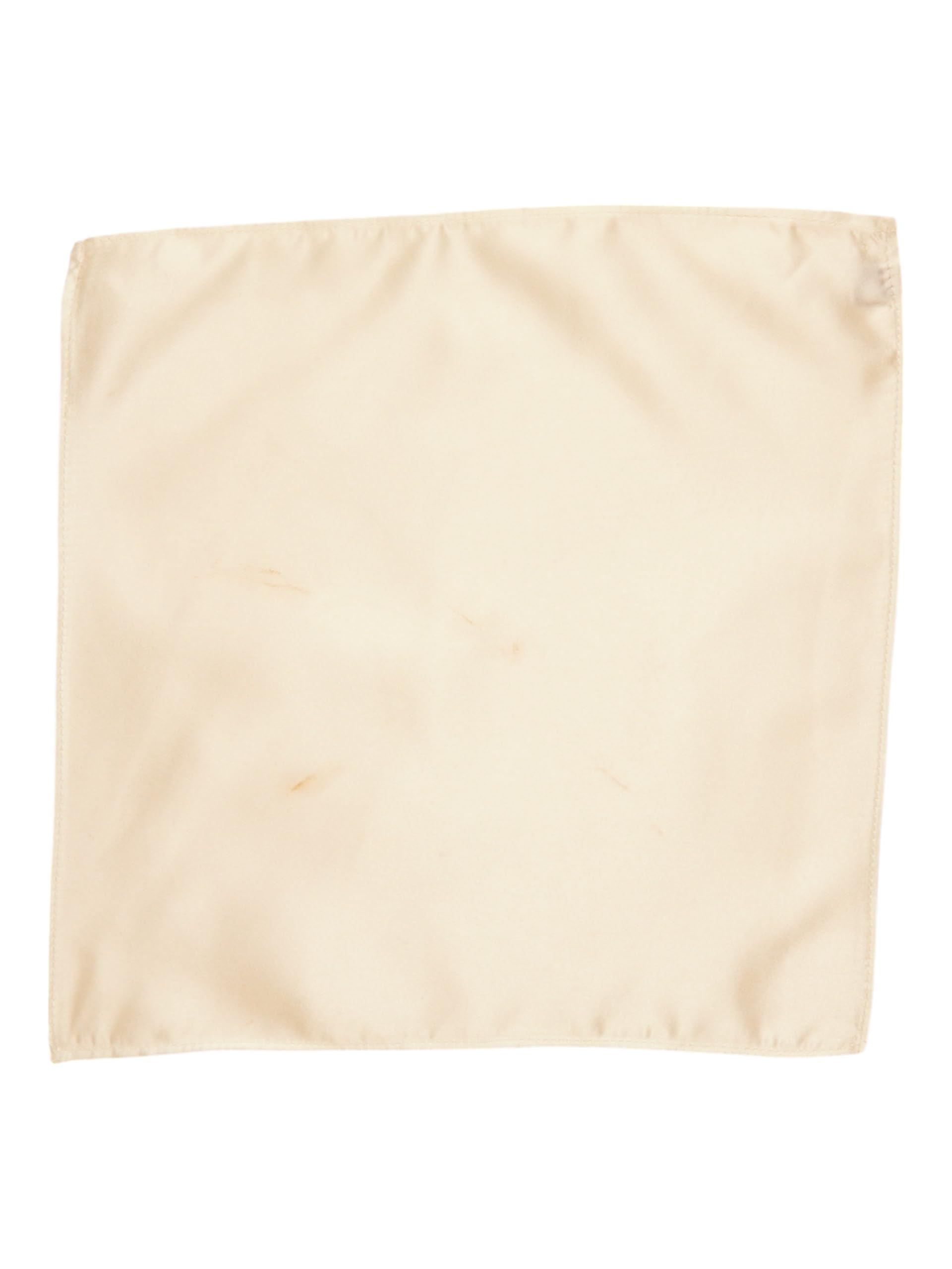 manyavar Men's Satin Solid Pocket Square (1pc)-picture-48