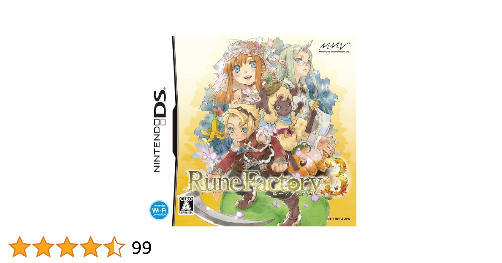 DS ルーンファクトリー 3 Amazon.com: Rune Factory 3 [Japan Import] : 電動遊戲