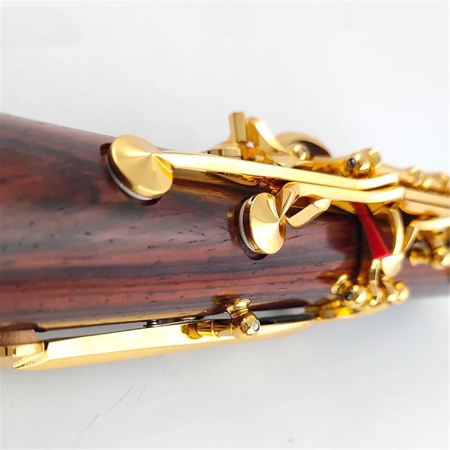 Clarinet Musical Instruments Kokopolo Wood Professional Clarinet Bb Rosewood Silver Plated Key Clarinet