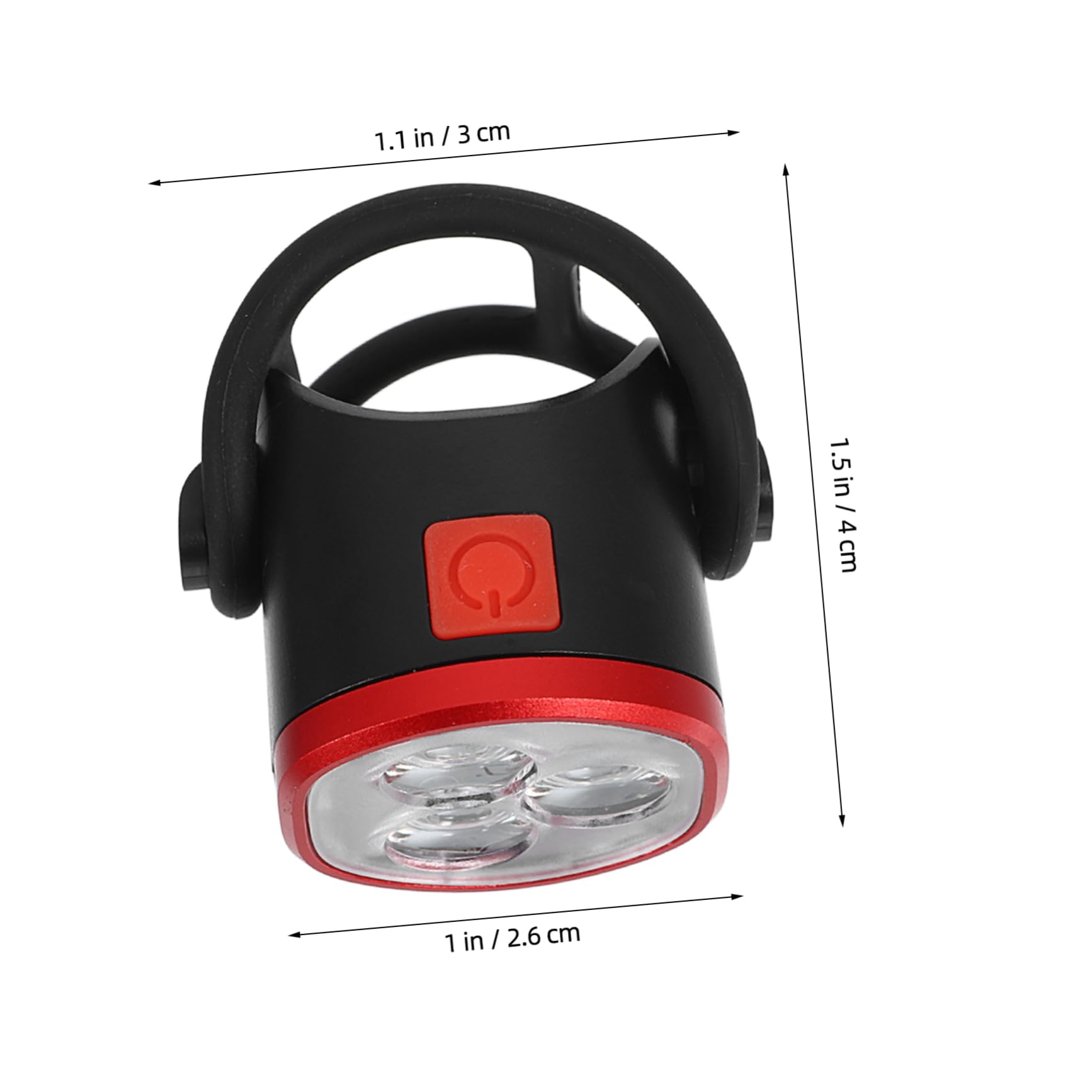 ibasenice 2 Sets Bike Light Rechargeable Bike Rear Light Multi-Mode Night Riding for Cycling