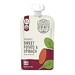 Serenity Kids, Baby Food Sweet Potato Spinach Organic, 3.5 Ounce