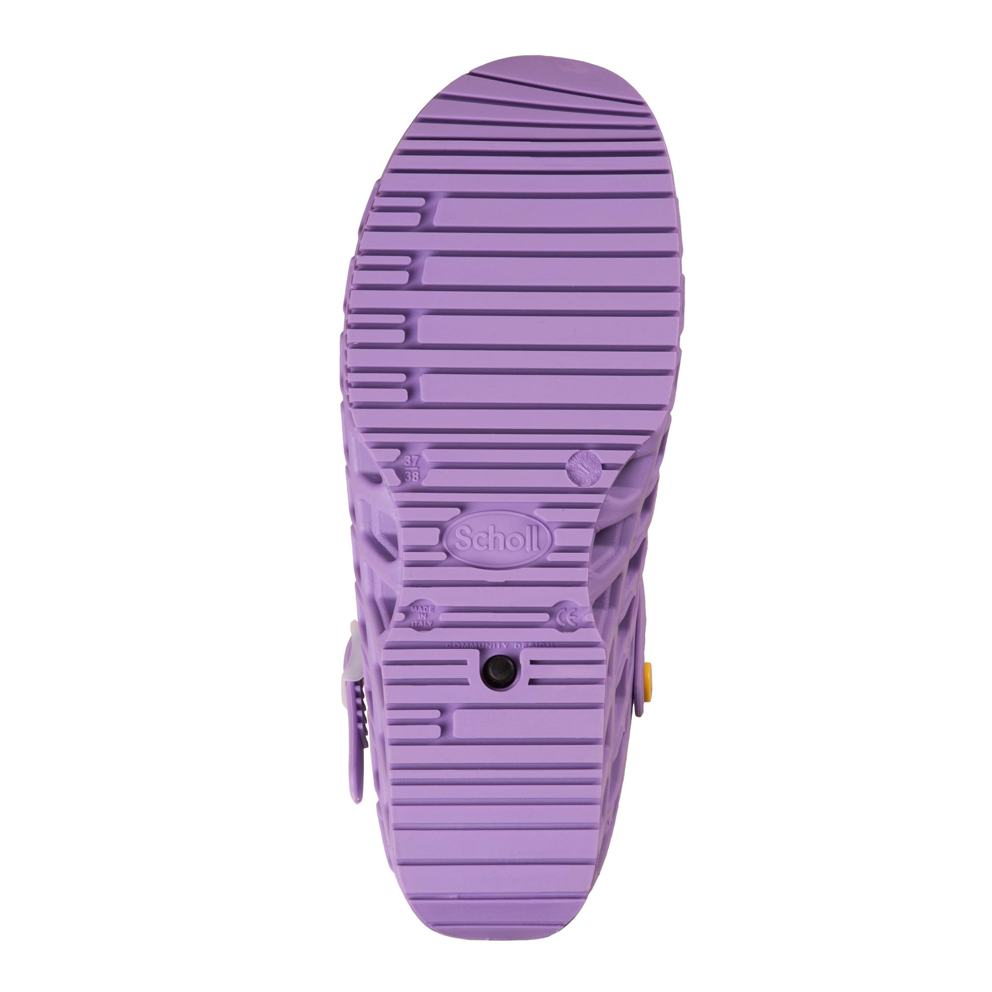 Scholl Clog Evo - Zoccoli Sanitari Professionali per Uomo o Donna, Ultra Leggeri, Comodi e Traspiranti, con Suola Antiscivolo, Soletta in Memory Removibile e Cinturino Rotante