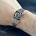 925 Sterling Silver Double Zulfiqar Sword Cuff Bracelet, Mens Handmade Hz. Ali Sword Bangle, Warrior Bracelet, 925k Silver Bracelet