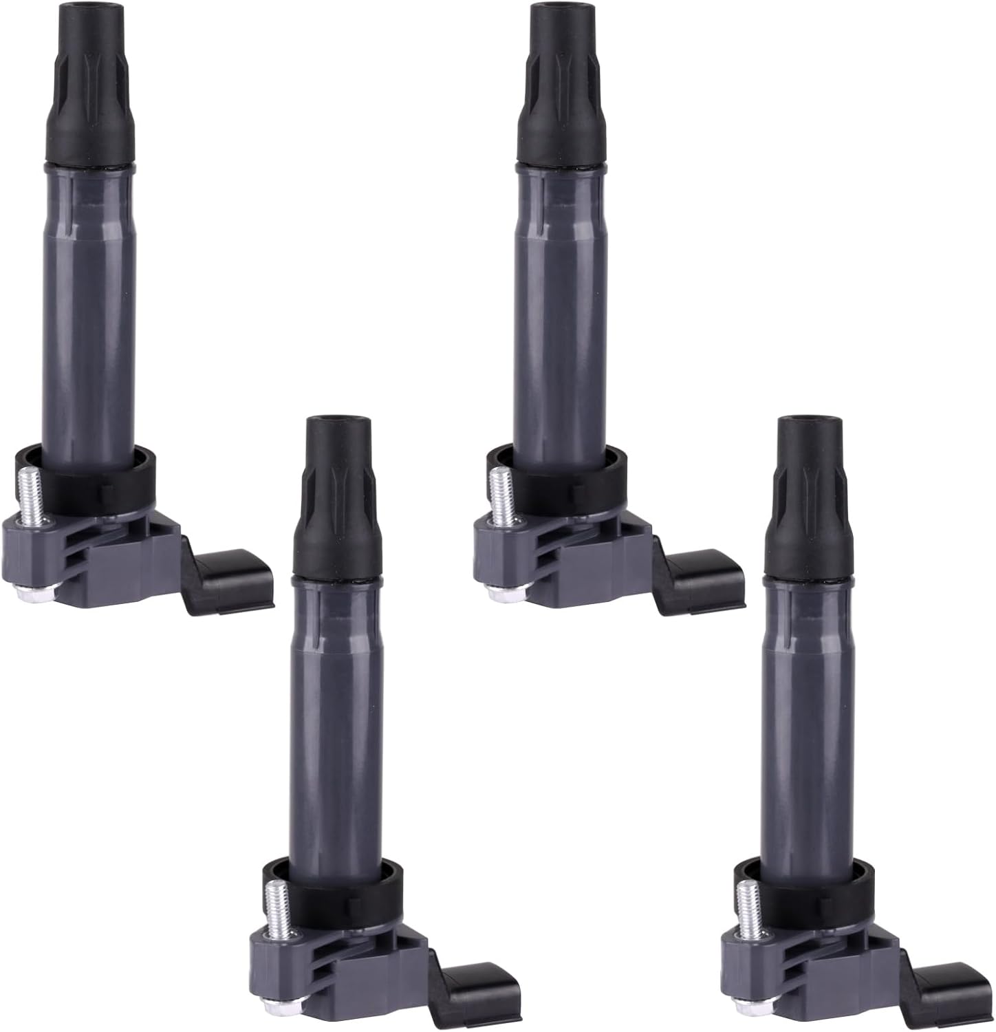 cciyu Ignition Coil Pack Compatible with 2013-2015 for Chevrolet for Spark 1.2L/L4 Set of 4 Coils 4-Pins Replacement for UF725, 5C1903
