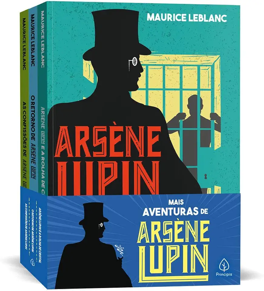 Mais aventuras de Arsène Lupin - Kit com 3 livros