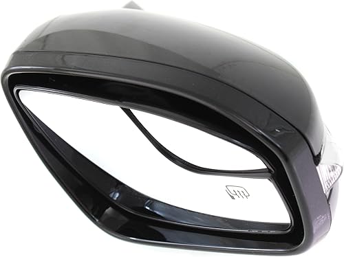 Miniatura 3 de Kool Vue - Espejo calefactable eléctrico para el lado del pasajero para Ford Fusion 2013-2014 con luz de señal, vidrio Spotter y lámpara de charco