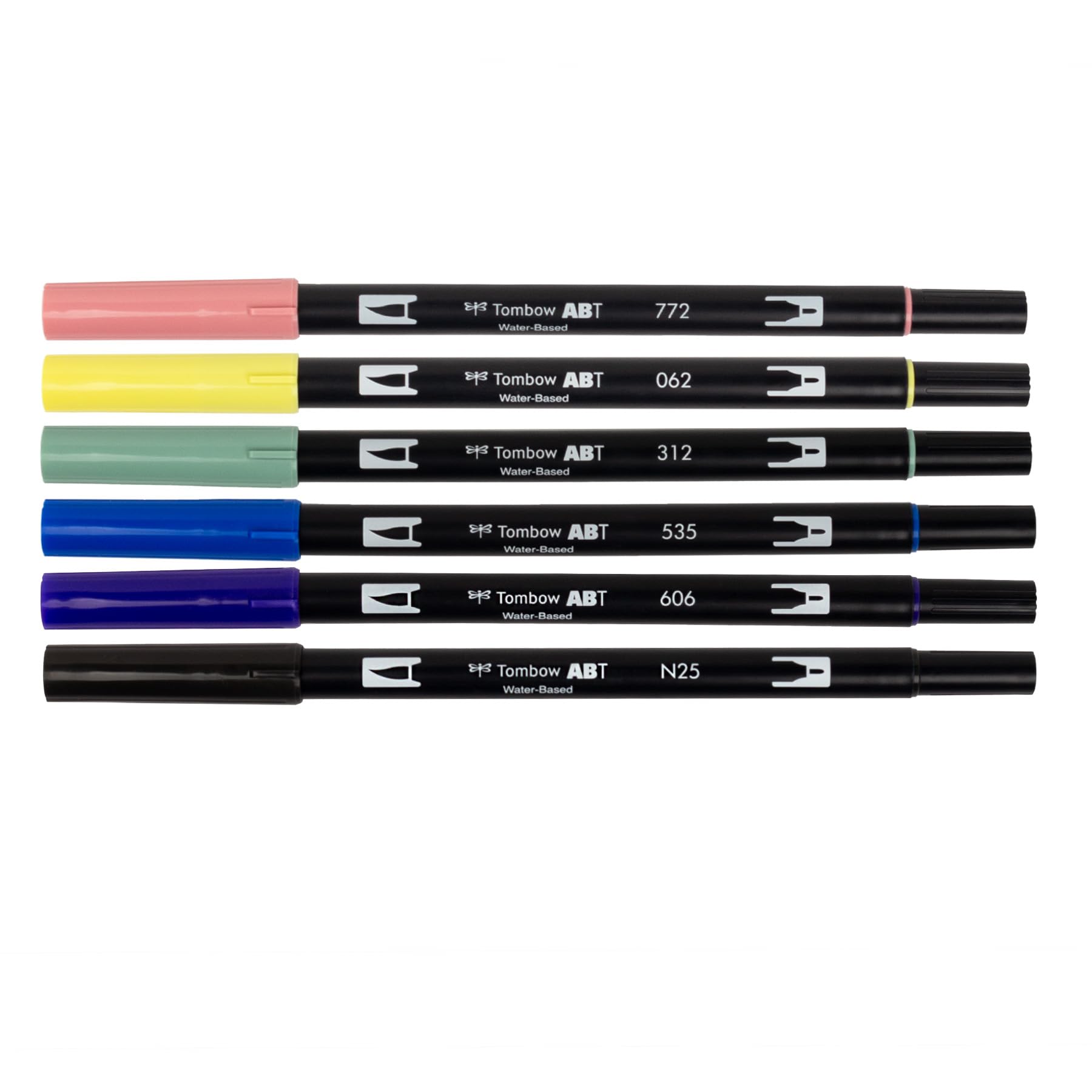 Tombow 72563 Dual Brush Pen Art Markers, Manga Illustration, Moon 6-Pack - Image 3