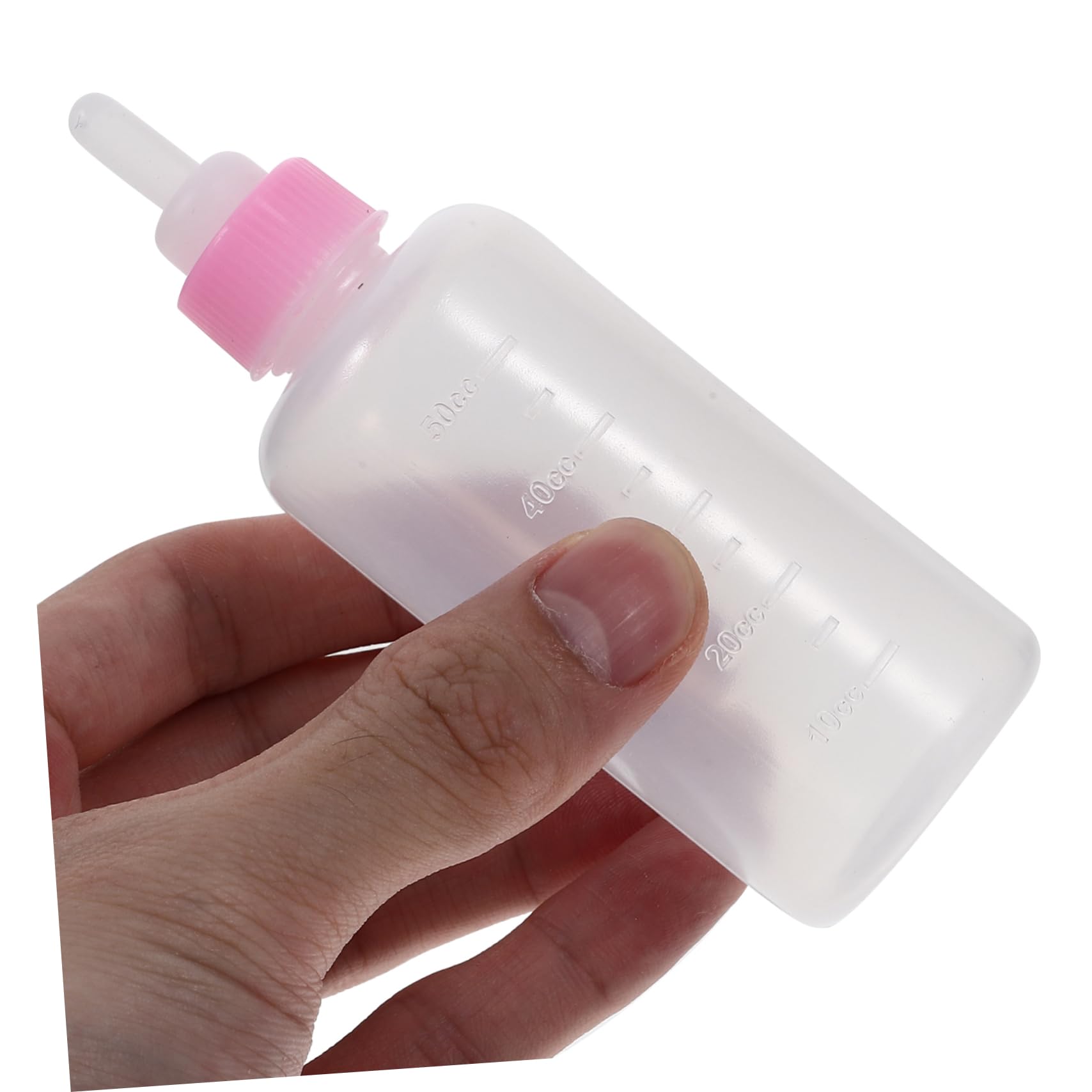 BELLIFFY Kitten Puppy Nursing Bottles Set 6pc Pet Bottle Feeding Kit for Household Pets