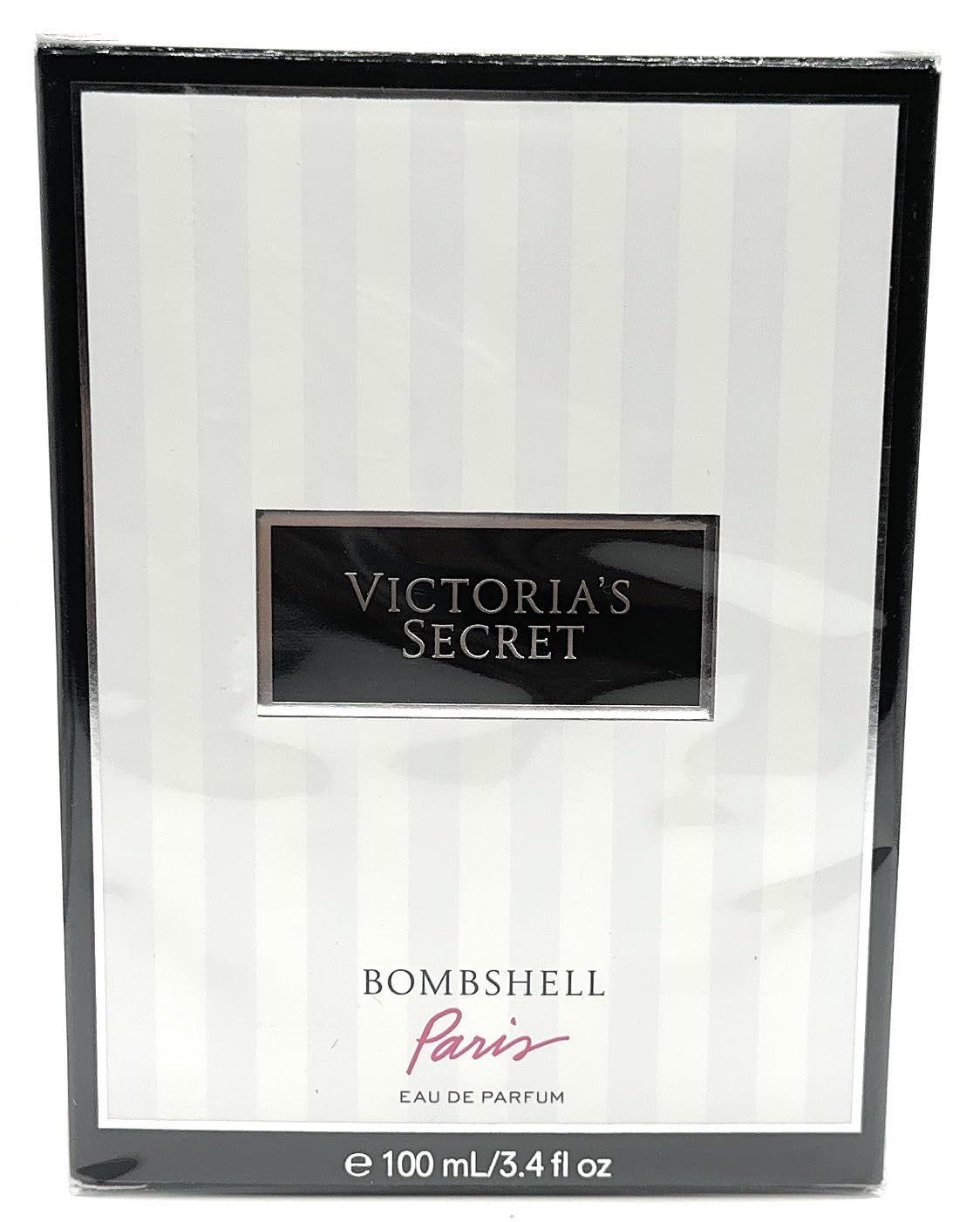 Victoria's Secret Bombshell Paris Perfume Spray 3.4 Fluid Ounce Eau De Parfum