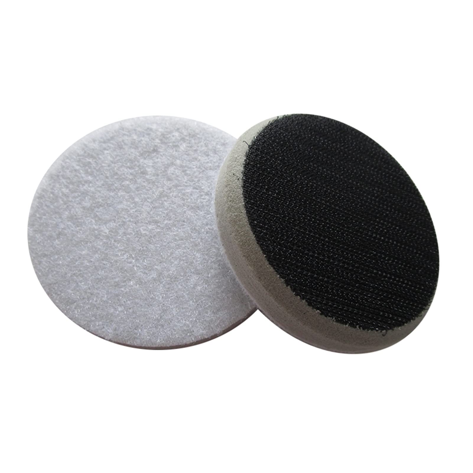 Tampon de polissage 5pcs Cougrés de chanfreinée haute densité de 3 pouces 75mm Outil d'alimentation Accessoires Crochet et boucle