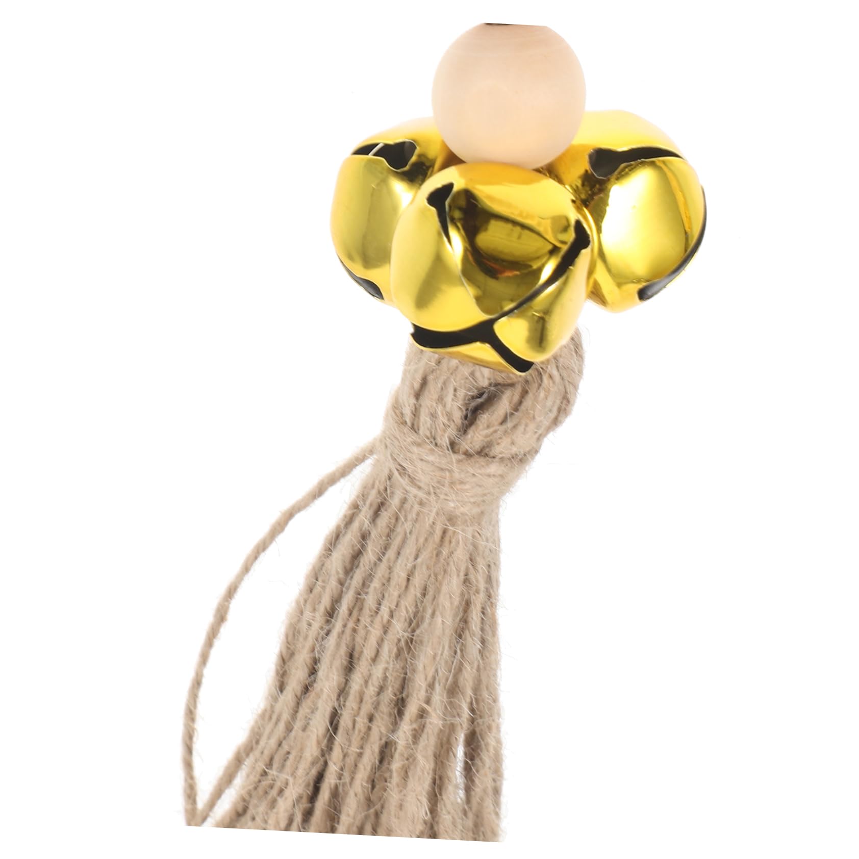 EXAOMBLE Home Pet Doorbell Dog Training Bell Potty Training Decorative Rope Wooden Beads Elegant Design