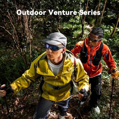 OhO Sunshine 4K Pro Smart Glasses, 24M Resolution, 256GB Memory, UV400 Sunglasses, Blue - Image 6