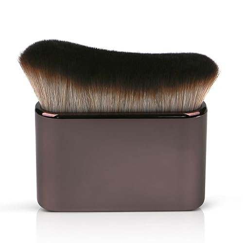 UNIMEIX Cepillo de protección solar para rostro Kabuki Brush Aplicador de protector solar para niños, brochas de maquillaje para base líquida,