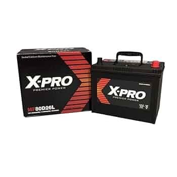 Amazon.co.jp: X-PRO (エックスプロ) 国産車バッテリー MF