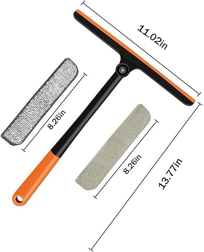 Miniatura 7 de Kit multifuncional de herramientas de limpieza de ventanas que incluye giratorio y limpiador de pantalla de malla limpieza de vidrio 3 en 1 para