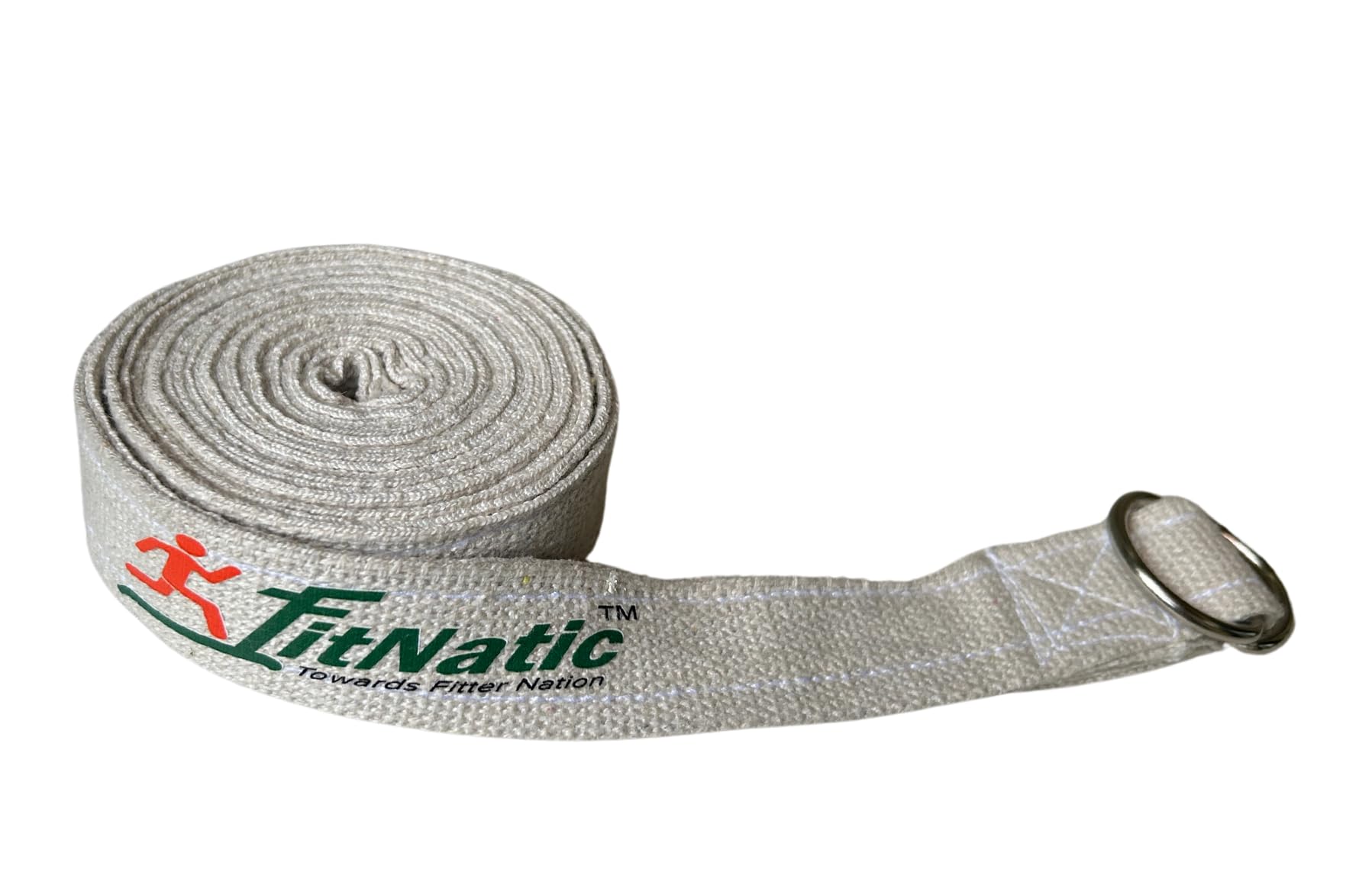 FitNatic 100% Soft Cotton Yoga Strap and Stretching Belt (08FT)|Yoga Stretch Belt/Strap | Best for Daily Stretching, Yoga, Pilates, Physical Therapy, Fitness (B0CTZX82V5) Amazon Price History, Amazon Price Tracker