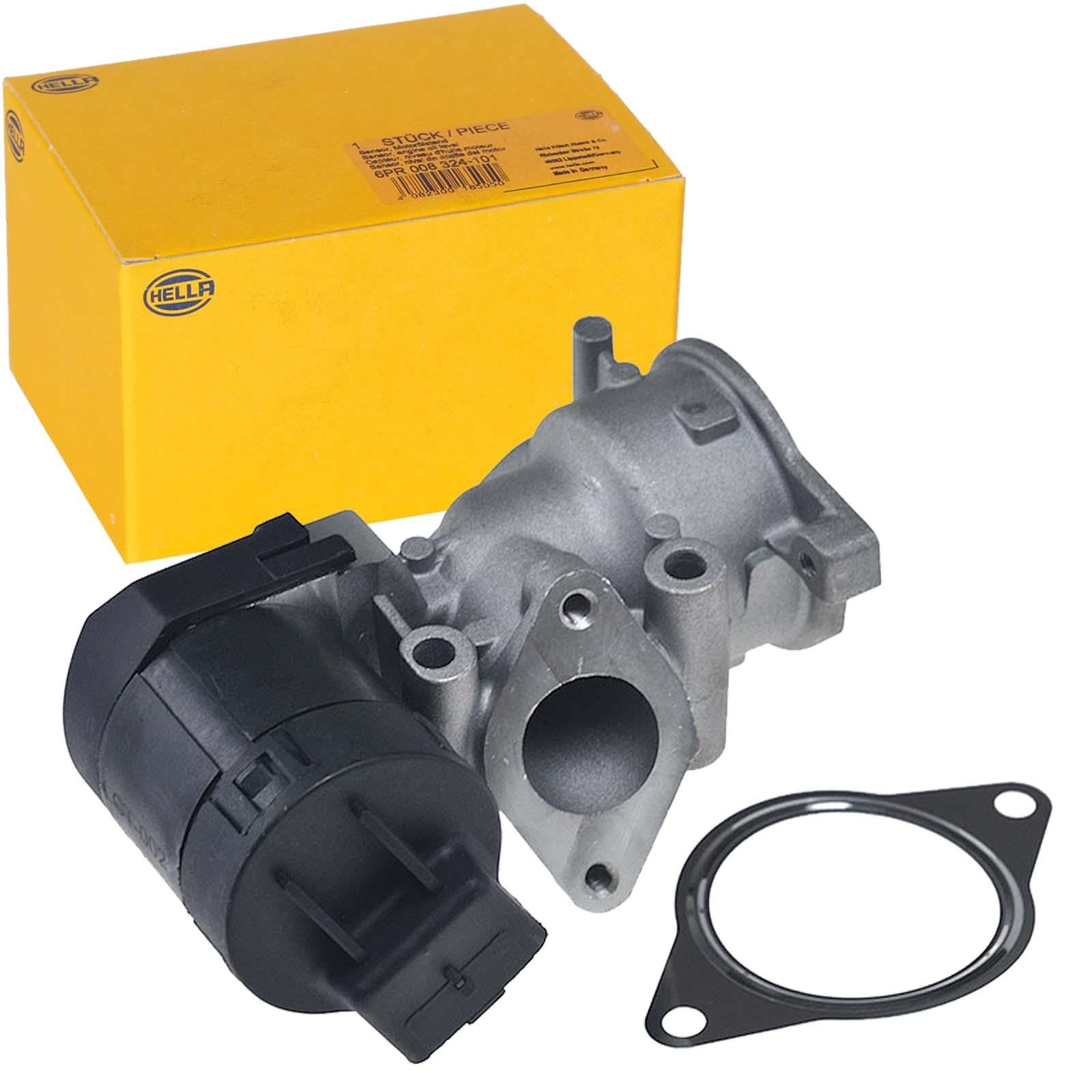 HELLA 6NU 010 171-671 Válvula EGR - eléctrico - 5polos - con junta