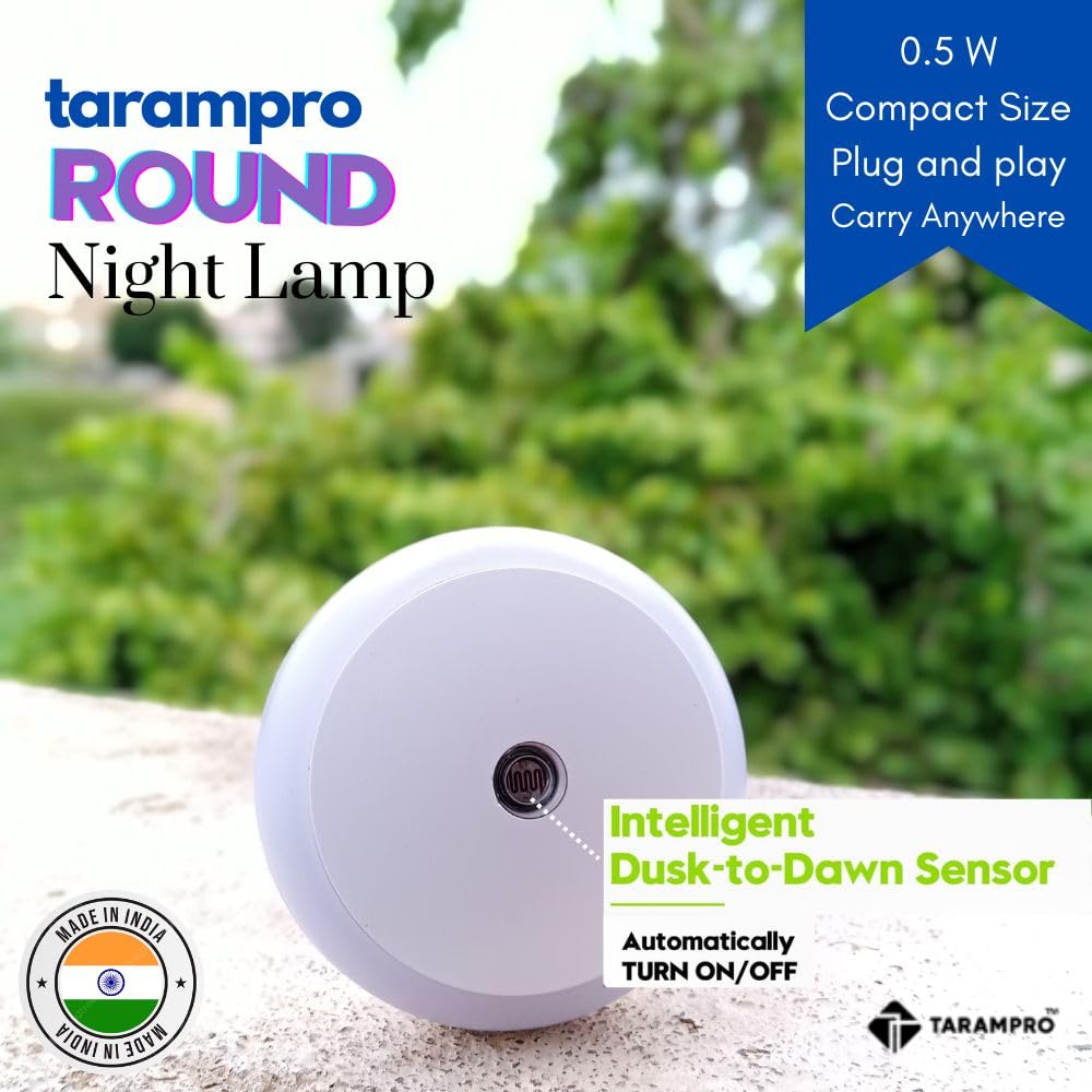 TARAMPRO LED Night Light - Automatic & Energy Saving -2