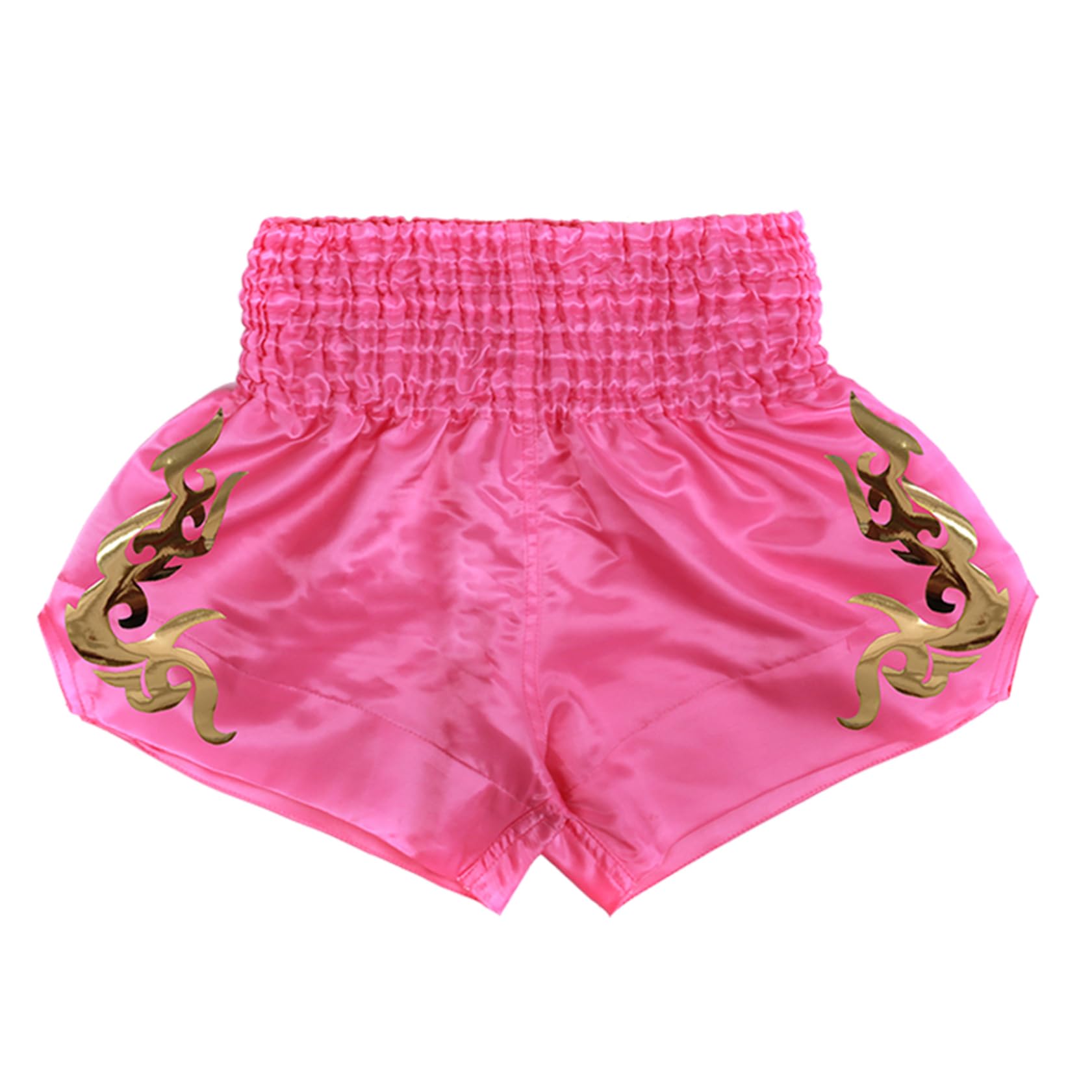 Sywiyi Pantalon Boxe Unisexe Enfants Et Adolescents Shorts Entraînement pour Le Kick Thai Short Boxe Pantalons Muay Thai Kickboxing MMA Arts Martiaux Pantalons