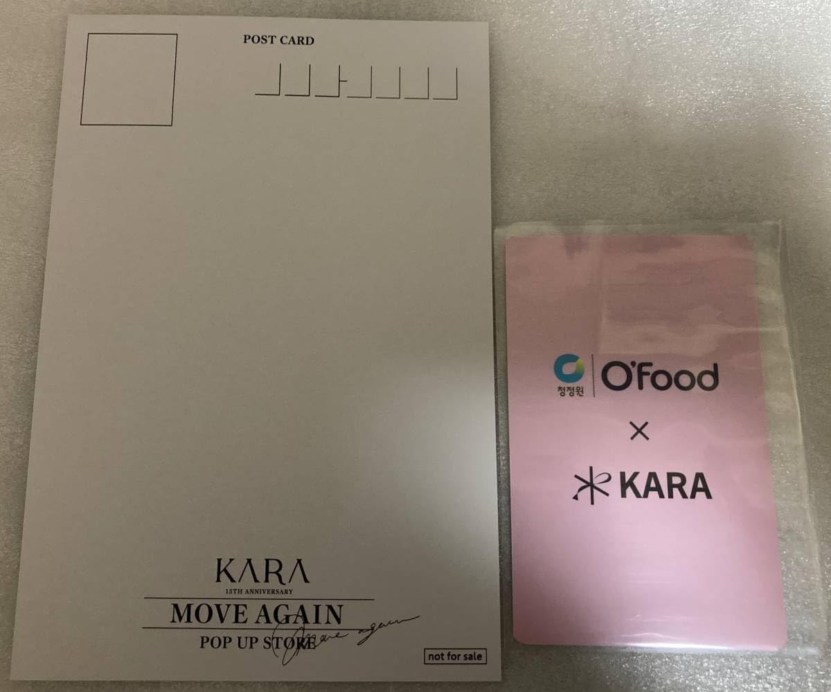 Amazon.co.jp: ジヨン ホンチョ トレカ ポストカード KARA 知英