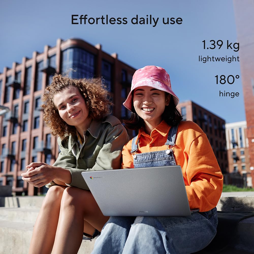 ASUS Chromebook Plus 14 CX1405CTA Laptop | 14.0" Full HD Screen | Intel Core 3 N355 Processor | 8GB RAM | 128GB SSD | Google Chrome OS — view 8