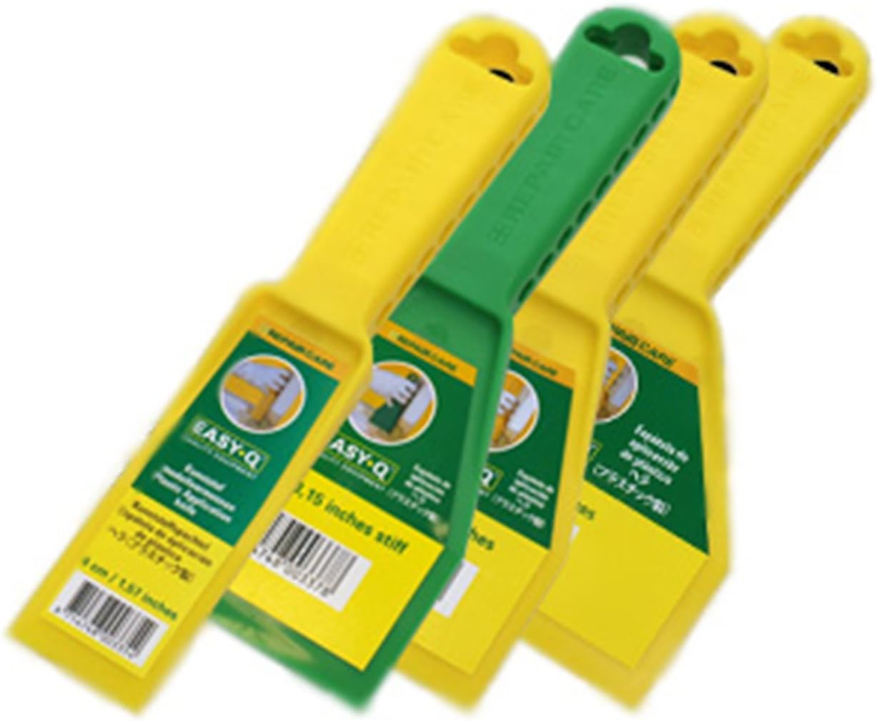 Easy Q Set of 4 Plastic Spatulas (for Dry Flex)