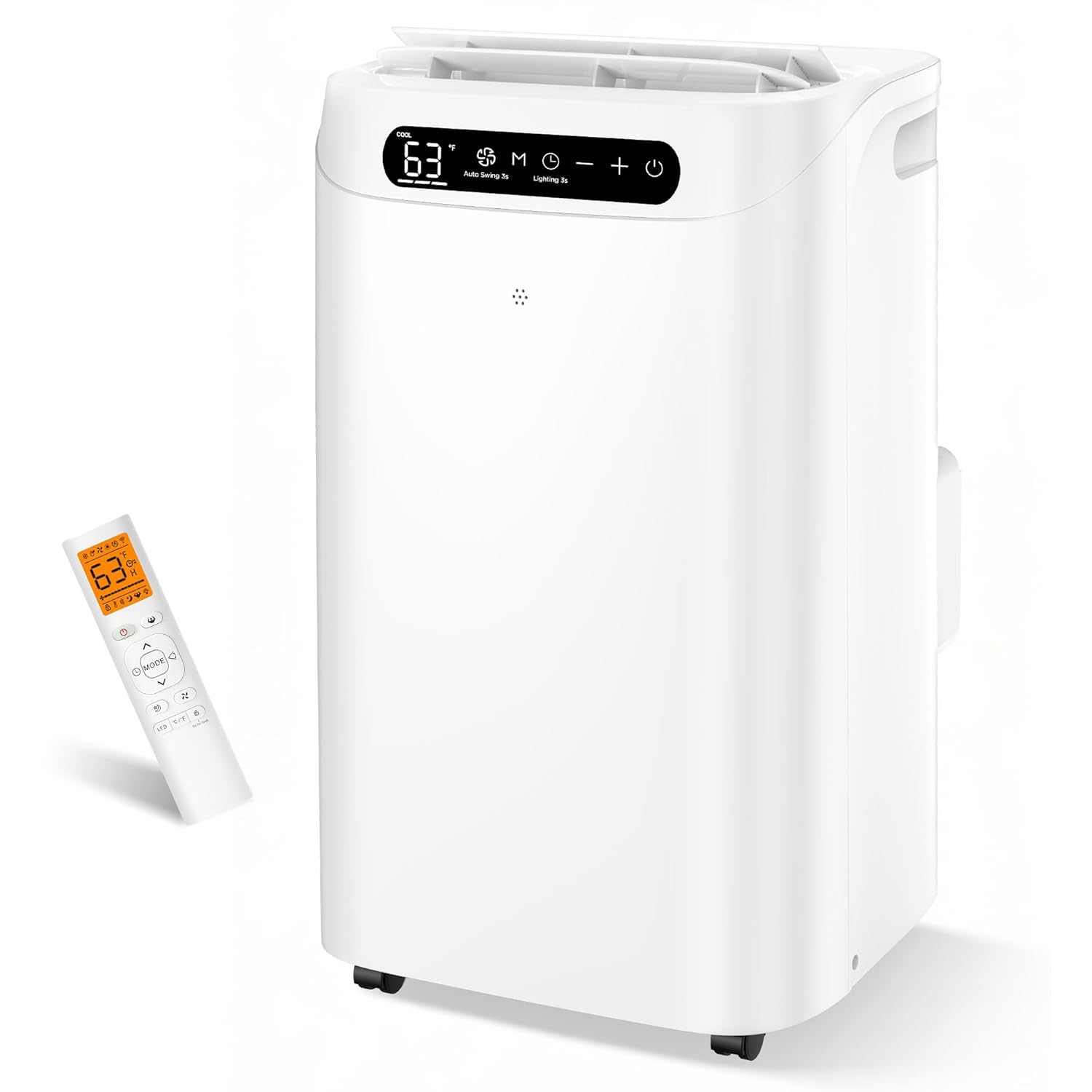 14000 BTU Portable Air Conditioners Cools Up to 700 Sq Ft AC Unit with Cooling Fan Dehumidifier Sleep