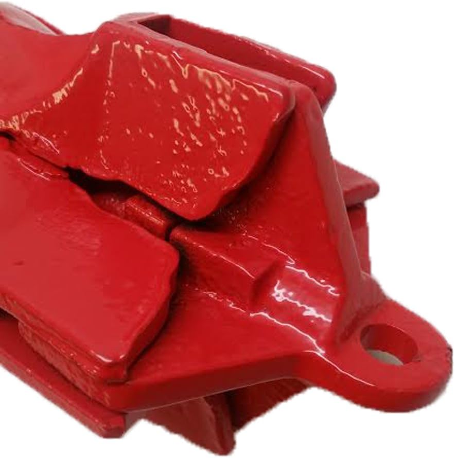 Pactrade Marine Complete Folding Red 3.5 Pound Anchor Kit for Boat Kayak Canoe
