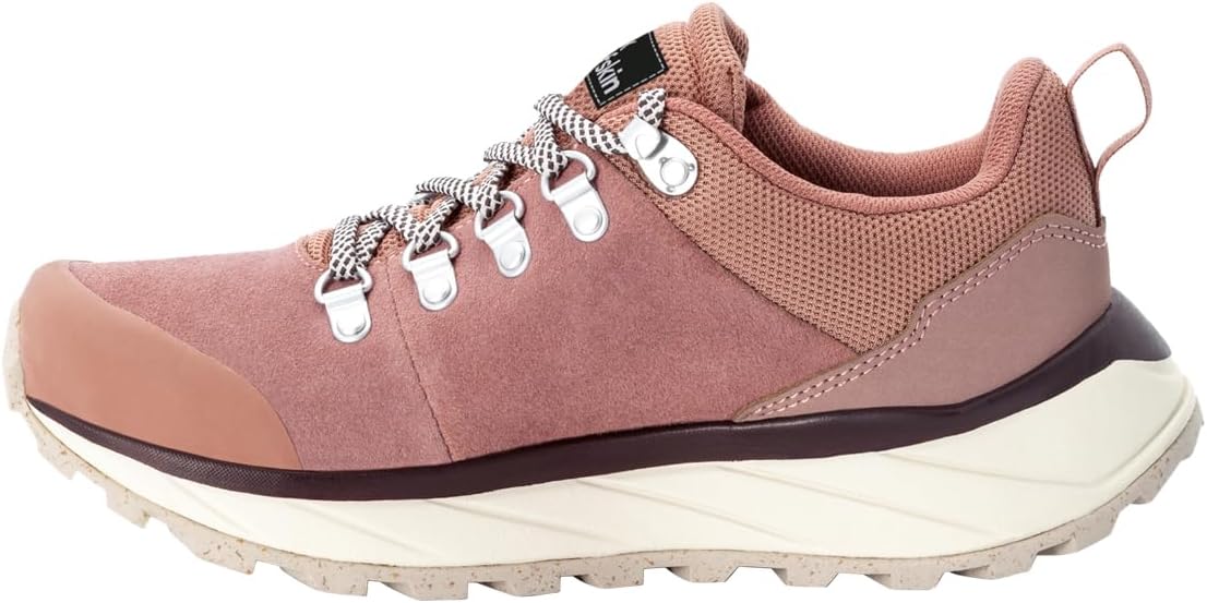 Jack Wolfskin Unisex Terraventure Urban Low W Hiking Shoe, Rose/White, 8 US Men