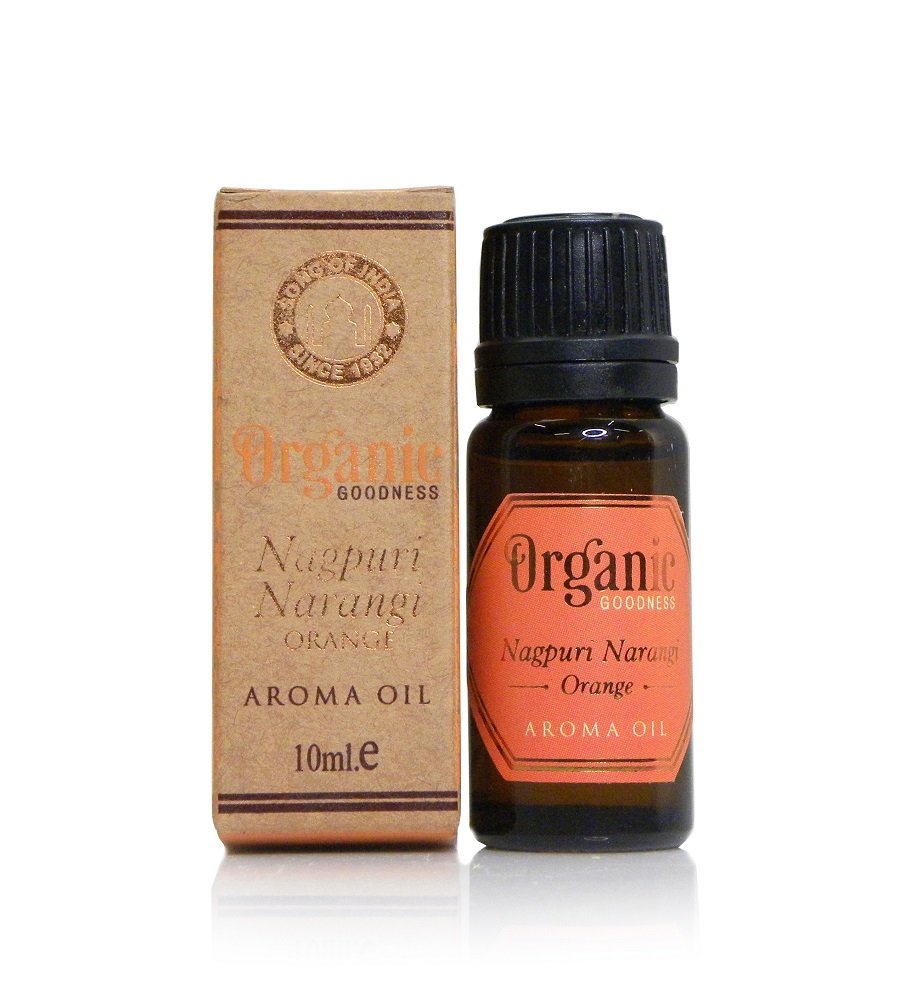 Song of India Organic Goodness Aroma Diffuser & Vaporiser Oil in Amber Coloured Glass Bottle | 100% Pure & Natural Essential Oil (Nagpuri Narangi - Orange) (B078GGQQV1) Amazon Price History, Amazon Price Tracker