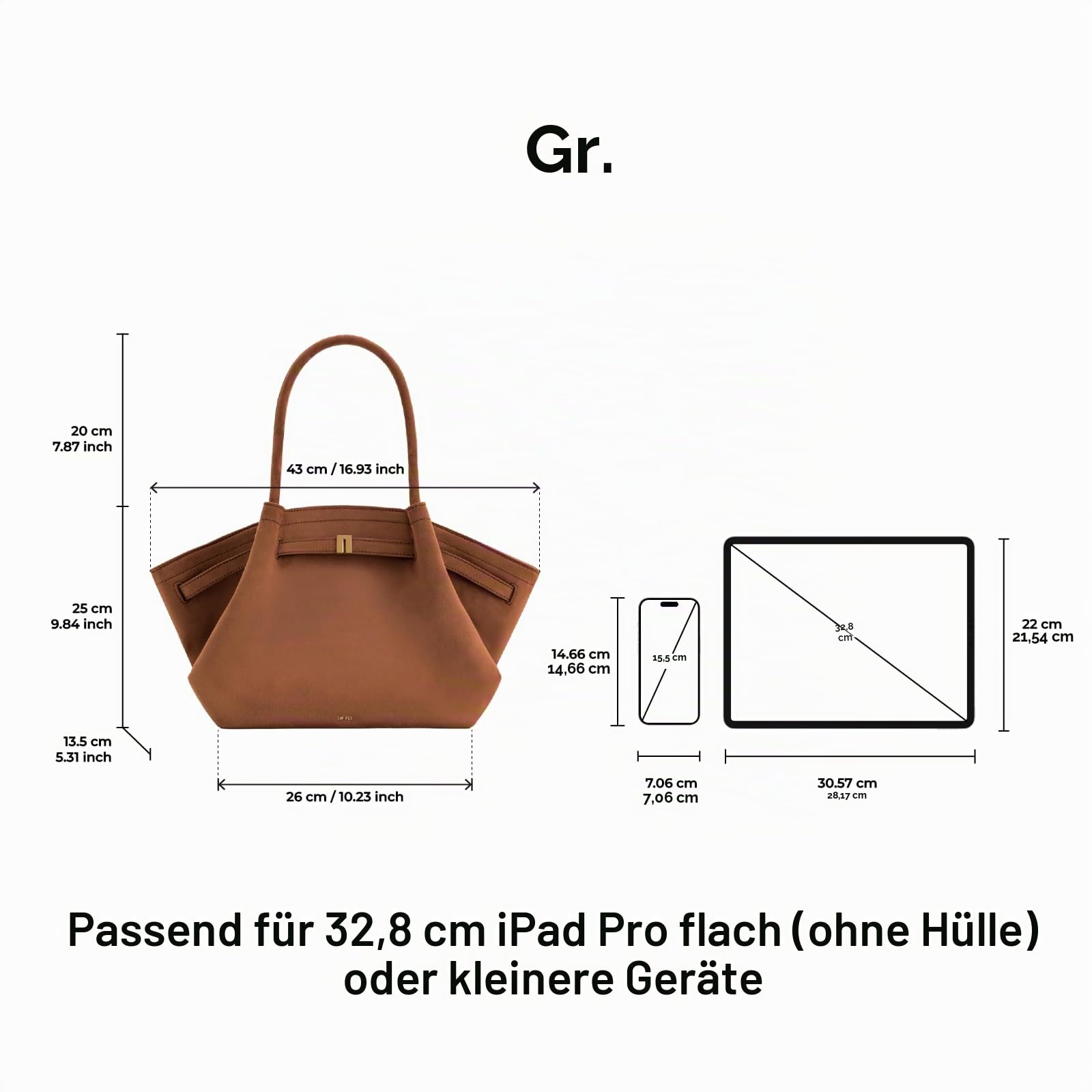 JW PEI Hana Mittelgroße Tragetasche Damen