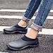 TENGTA Unisex Waterproof Garden Shoes Womens Rain Boots Mens Car Wash Footwear Black 11