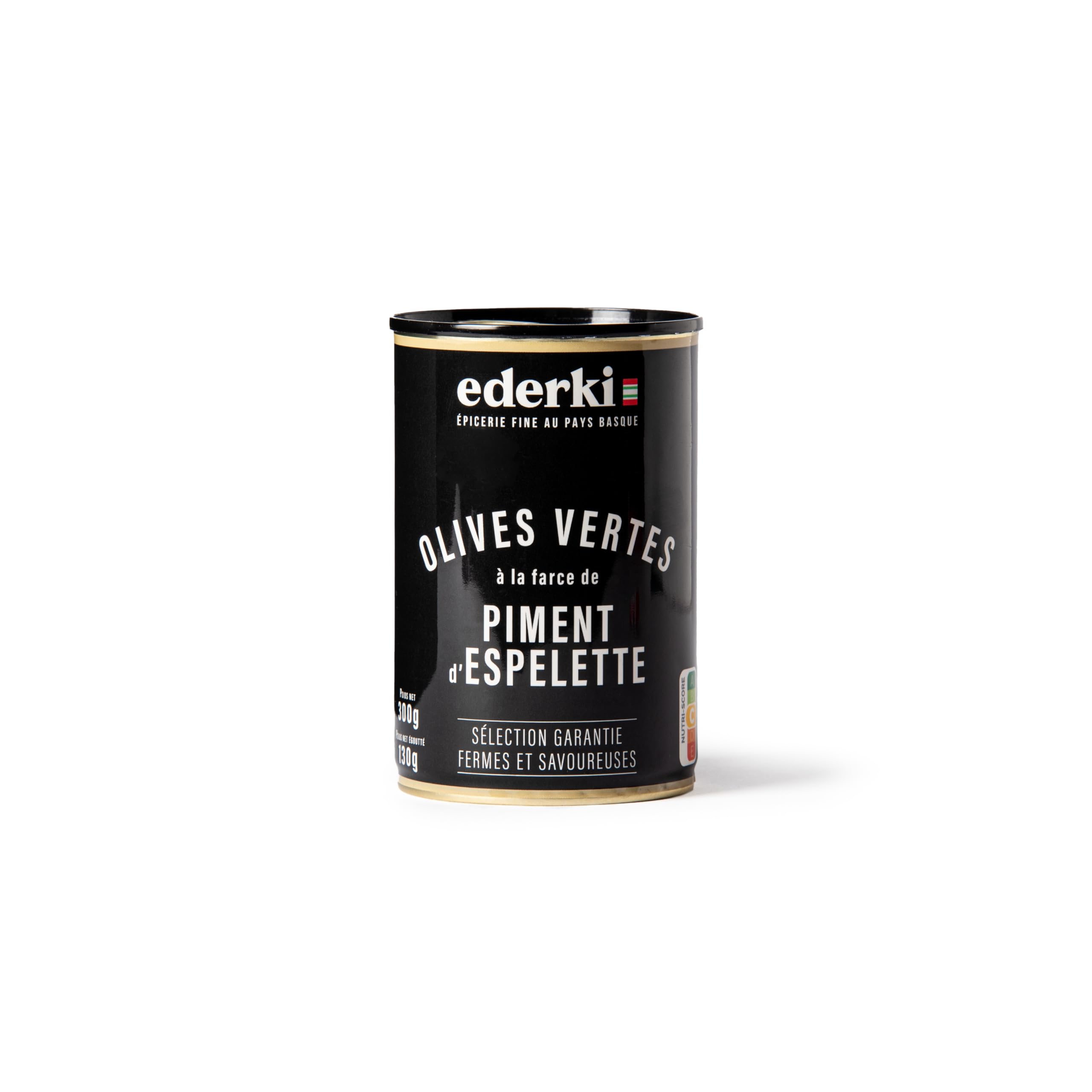 EDERKI - Lot de 10 olives vertes farcies