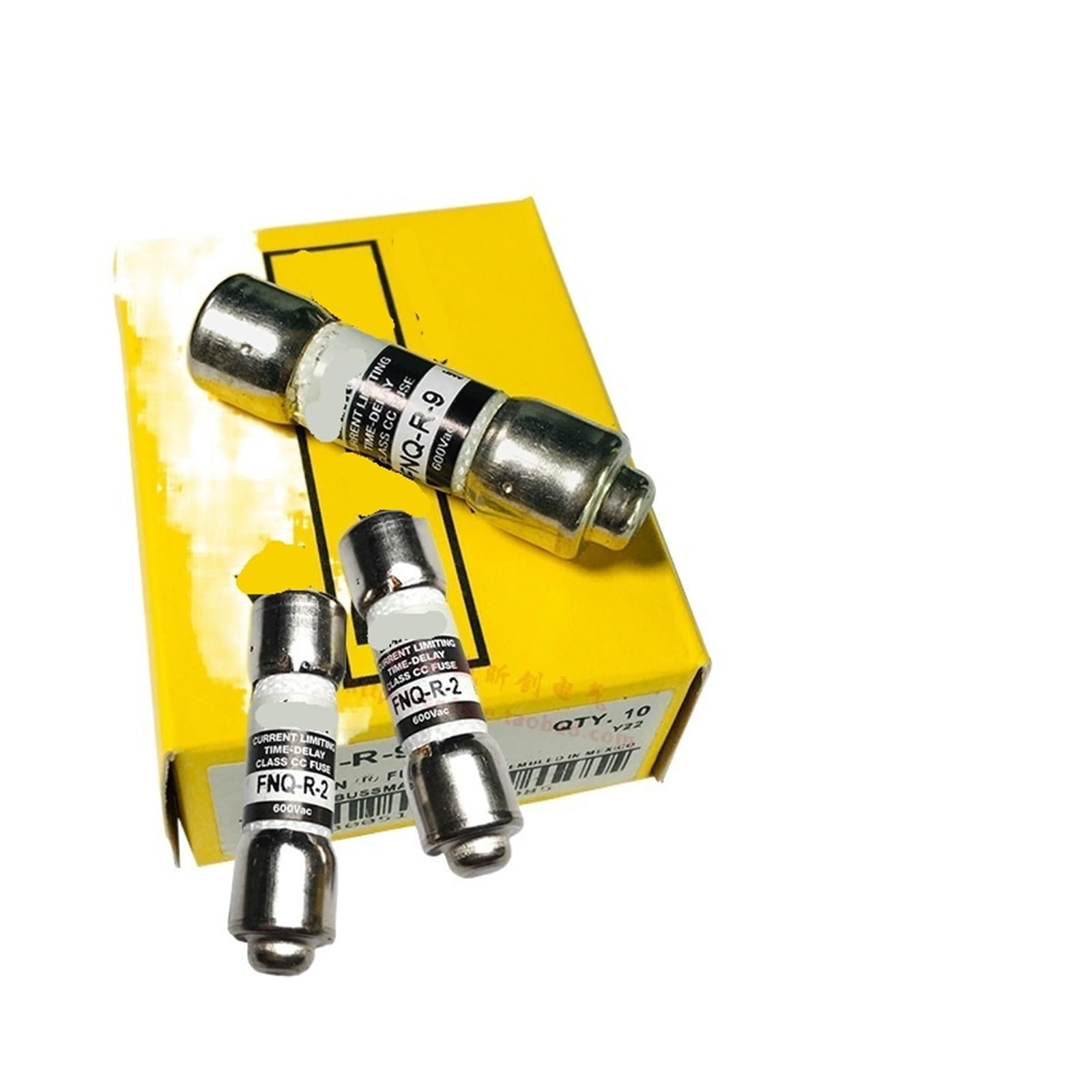 Fusible temporisé FNQ-R-3/4A CC-TRON pour la protection des circuits de commande électriques