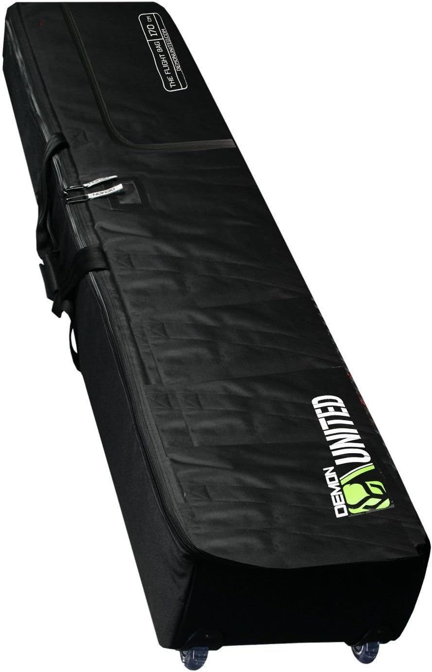 Demon Phantom Fully Padded Travel Snowboard Bag with Wheels