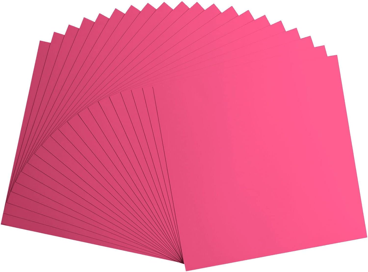 Vaessen Creative Florence Smooth Cardstock, Cupid Pink, 216 grams, 12x12 inches, 20 Sheets, for Scrapbooking, Card Making, Die Cutting and other Paper Crafts, 30.5 x 30.5 cm