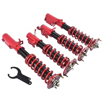 Coilover Spring and Shocks 4X Front Rear Compatible with AE92 AE111 88 99