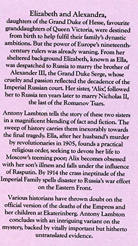 Elizabeth and Alexandra 0704325306 Book Cover
