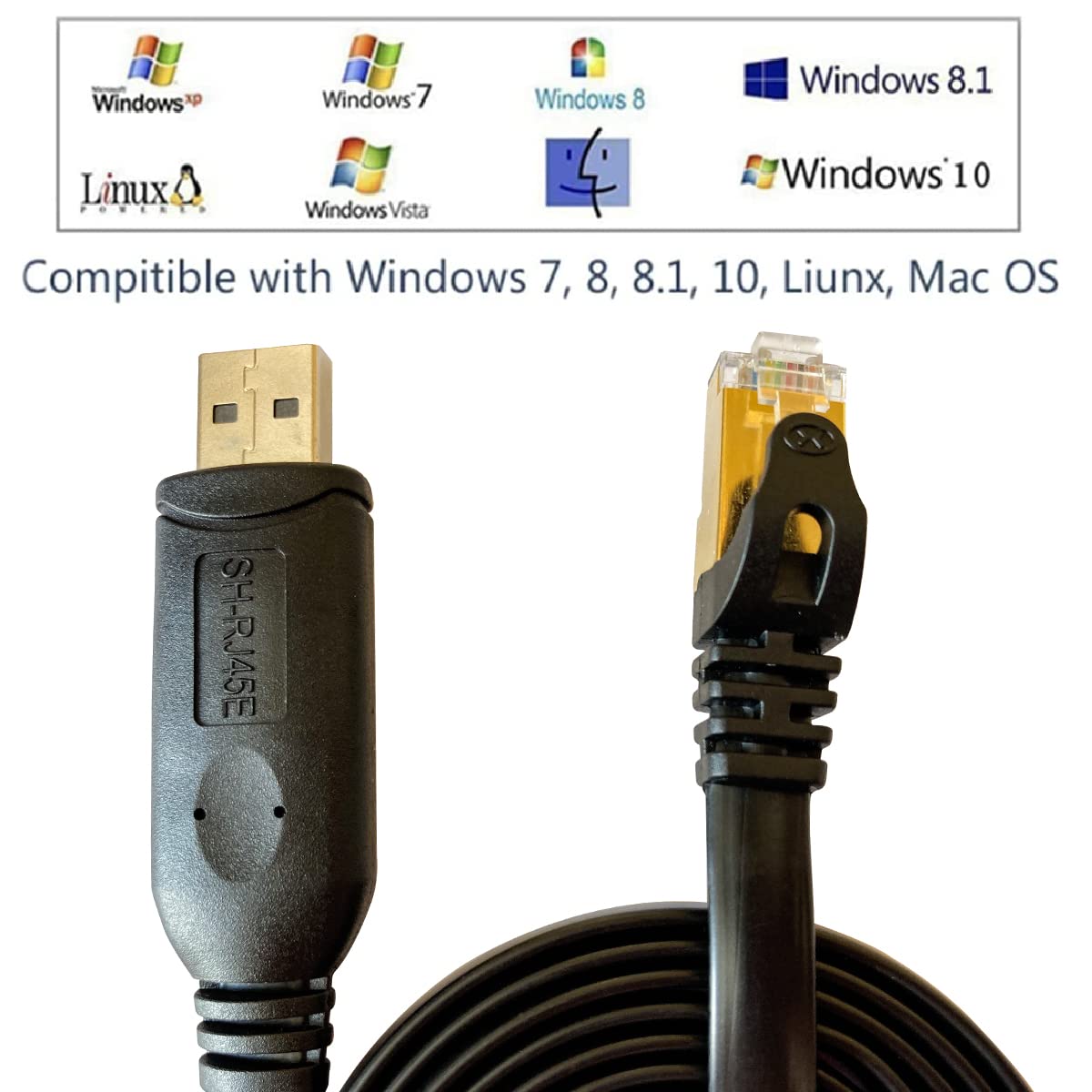 Amazon.co.jp: DSD TECH SH-RJ45E ルータースイッチ用のCH340C