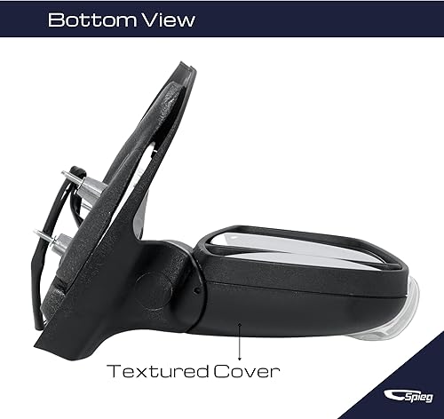 Miniatura 5 de Espejo lateral del lado del pasajero Spieg para Ford Transit 150 250 350 2015-2019 Furgoneta de carga Ajuste de potencia Calentado Señal de giro