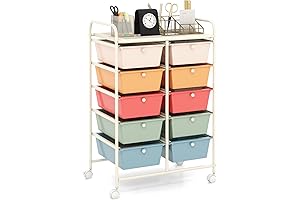 HAPPYGRILL 5 Drawer Cart: Optimize Your Storage Space