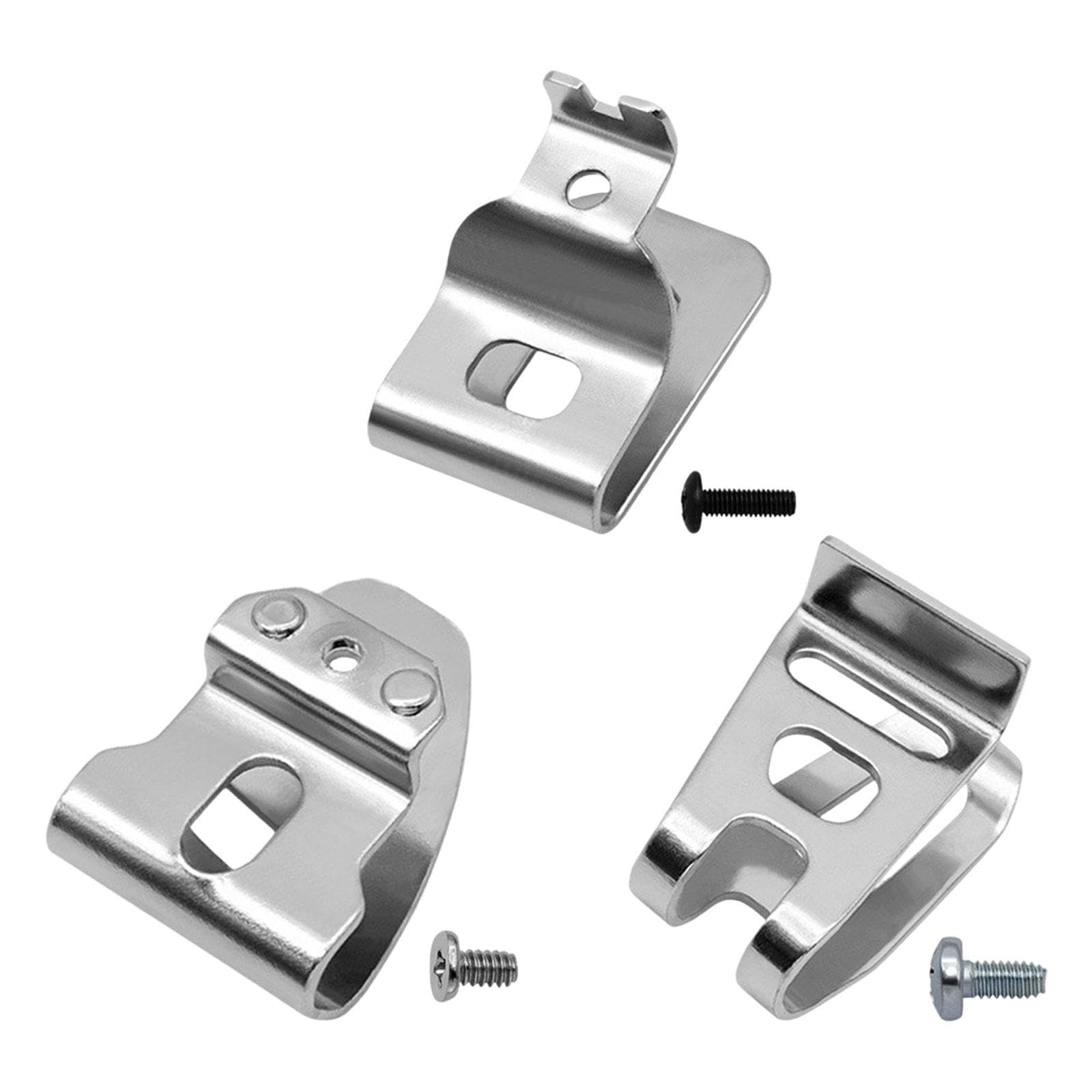 Belt Clip Hook with Screw Replacement Drill Driver Belt Clip for Power Tools 28x43.5x32mm-image-34