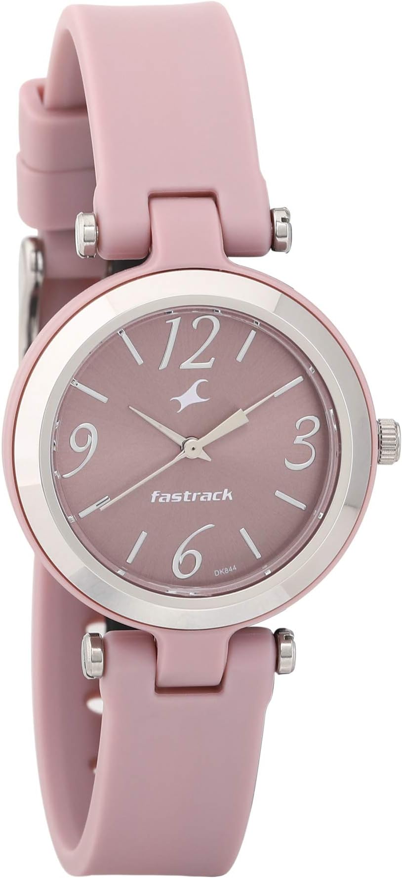 Fastrack Women Silicone Trendies Analog Pink Dial Watch-68015Pp03/Np68015Pp03, Band Color-Pink
