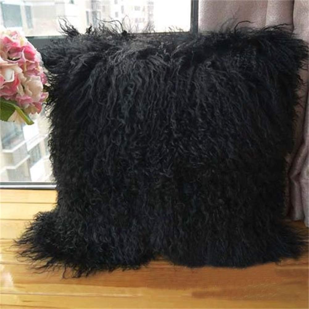 black mongolian pillow