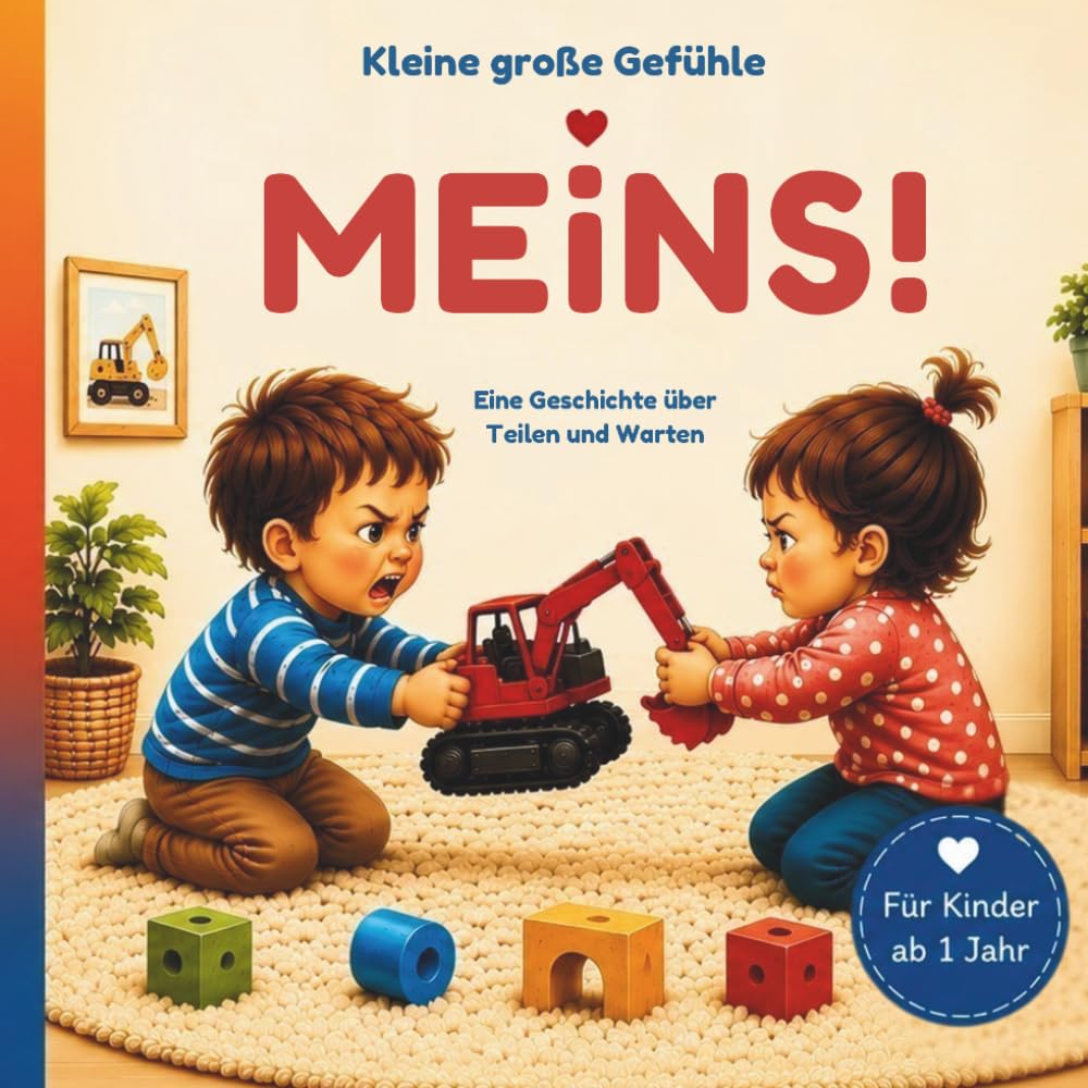 MEINS!: Ein liebevolles Bilderbuch über die ersten Konflikte im Kleinkindalter. (Kleine große Gefühle)
